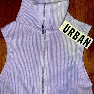 UO Talia Zip-Front Sleeveless